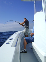oak island charter fishing nc action